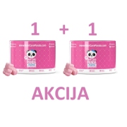 AKCIJA 1+1 Maisto papildas Hair Care Panda Mama (guminukai) N30